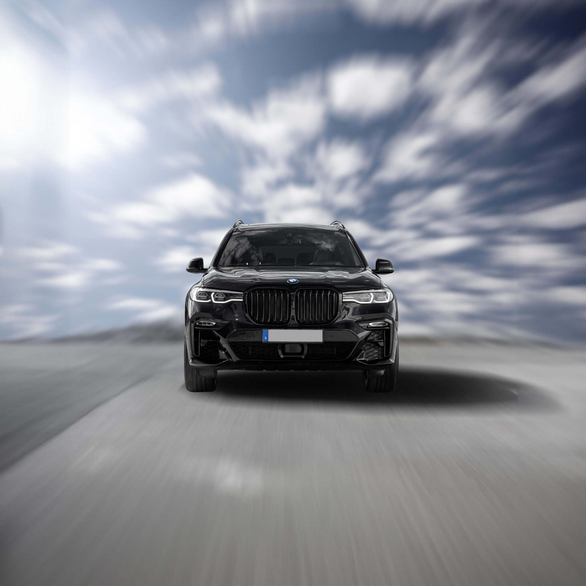 BMW X7 front picture